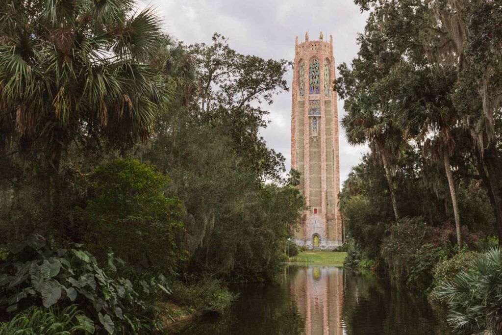 The singing tower at Bok Tower Gardens