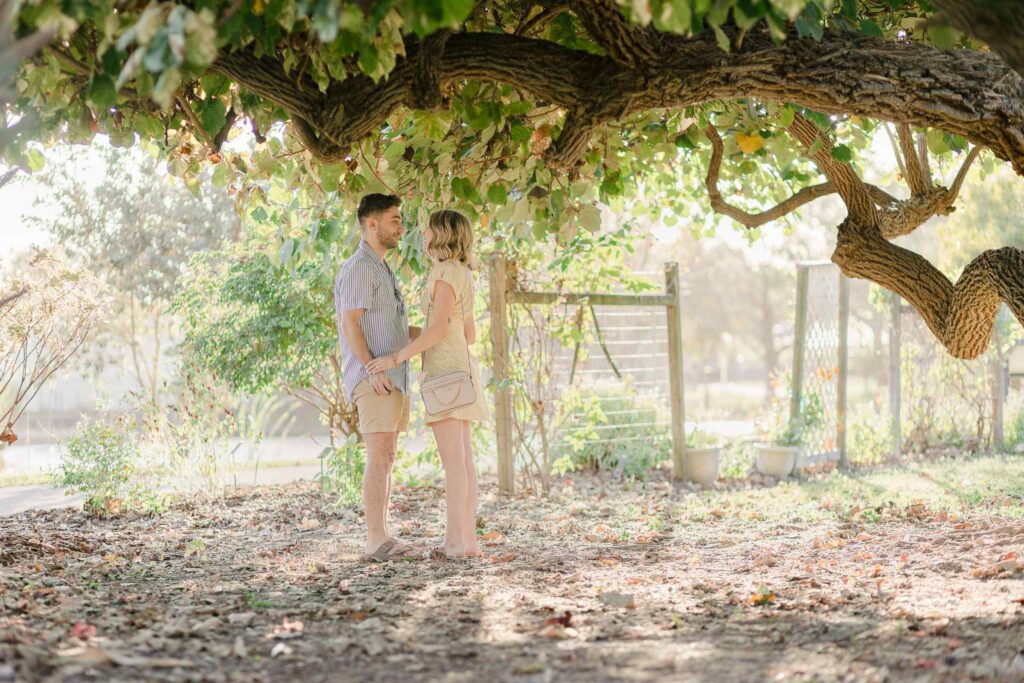 Couple at Lakes Park