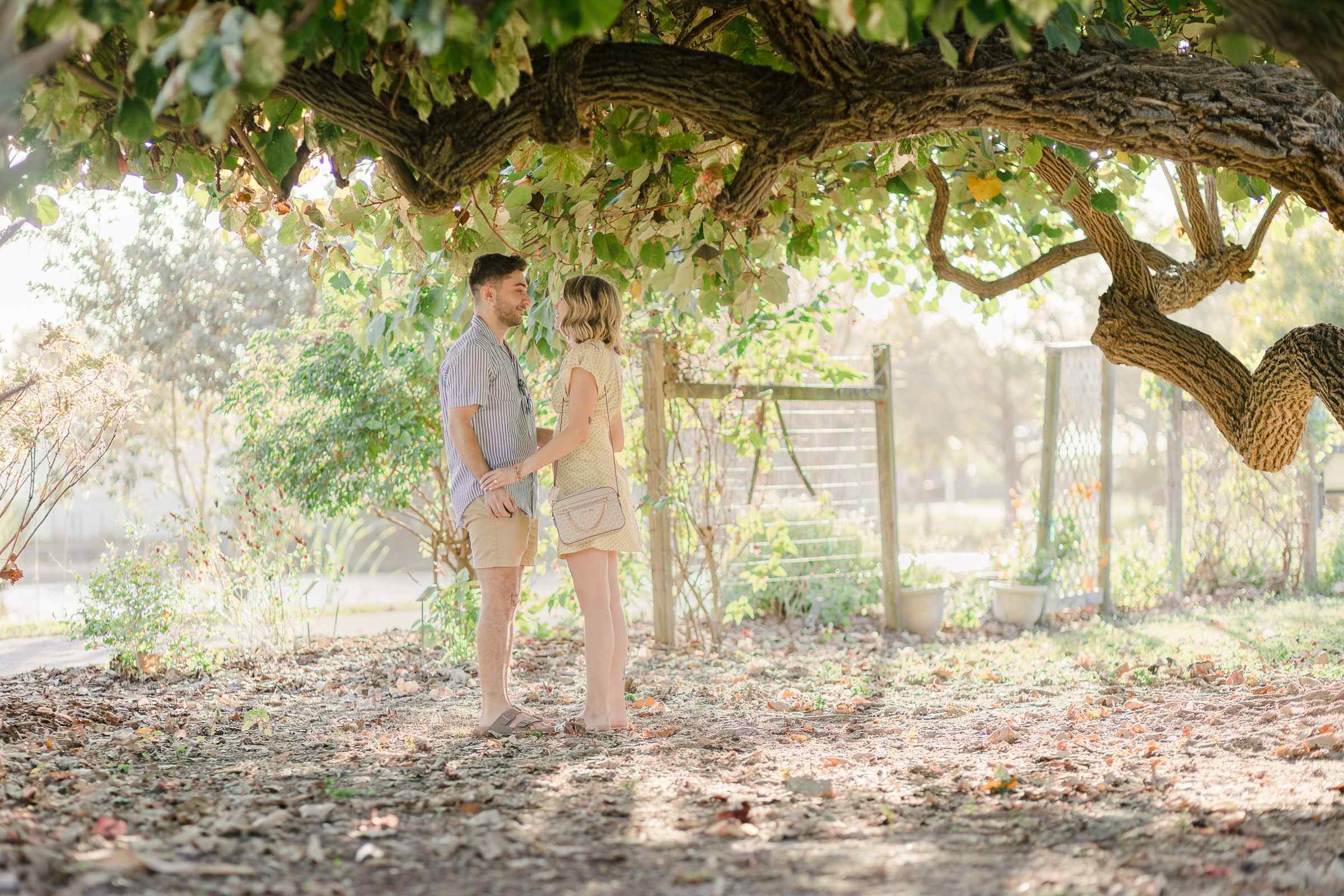 Couple at Lakes Park